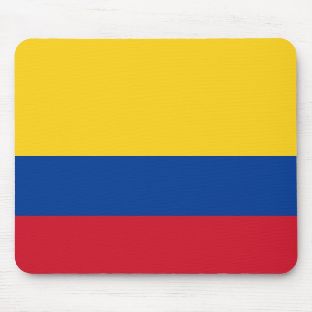 Tapis De Souris Drapeau de la Colombie (Devant)