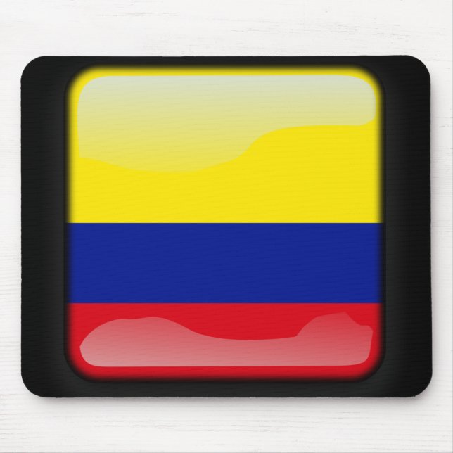Tapis De Souris Drapeau de la Colombie (Devant)