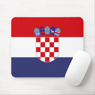 Tapis De Souris Drapeau de la Croatie