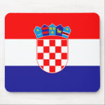 Tapis De Souris Drapeau de la Croatie<br><div class="desc">Drapeau de la Croatie</div>