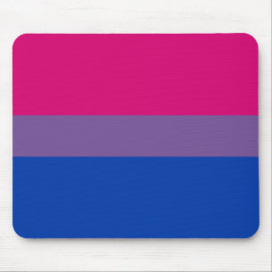 Tapis De Souris Drapeau de la fierté bisexuelle