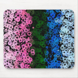 Tapis De Souris Drapeau de la Fierté Omniromantique Super rétro