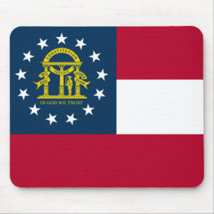 Tapis De Souris Drapeau de la Géorgie (États-Unis)