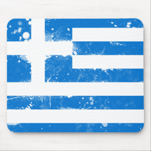 Tapis De Souris Drapeau de la Grèce