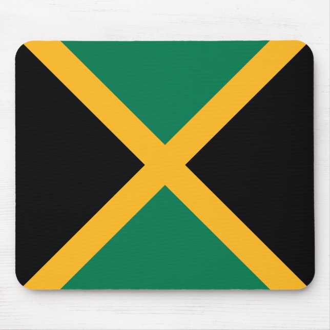 Tapis De Souris Drapeau de la Jamaïque (Devant)