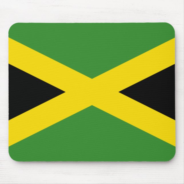 Tapis De Souris Drapeau de la Jamaïque Mousepad (Devant)