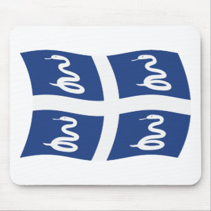 Tapis de souris Drapeau de la Martinique