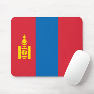 Tapis De Souris Drapeau de la Mongolie