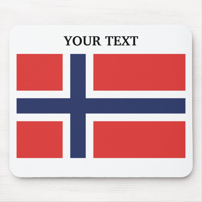 Tapis De Souris Drapeau de la Norvège (Devant)