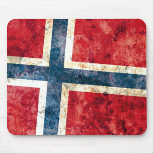 Tapis De Souris Drapeau de la Norvège