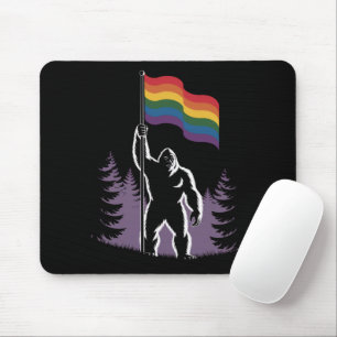 Tapis De Souris Drapeau de la nouvelle fierté progressiste LGBTQ B