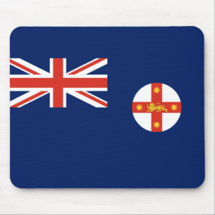 Tapis De Souris Drapeau de la Nouvelle-Galles du Sud (État austral
