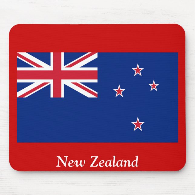 Tapis De Souris Drapeau de la Nouvelle Zélande (Devant)