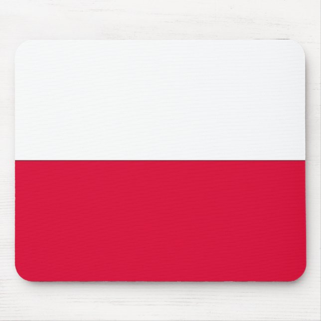 Tapis De Souris Drapeau de la Pologne (Devant)