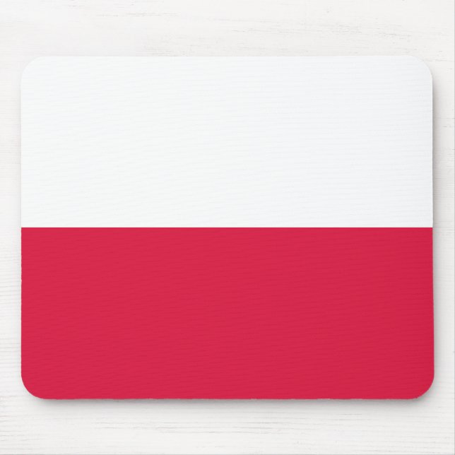 Tapis De Souris Drapeau de la Pologne (Devant)