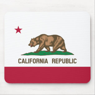 Tapis De Souris Drapeau de la République de Californie standard So