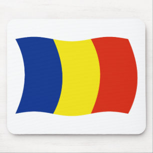 Tapis de souris Drapeau de la Roumanie