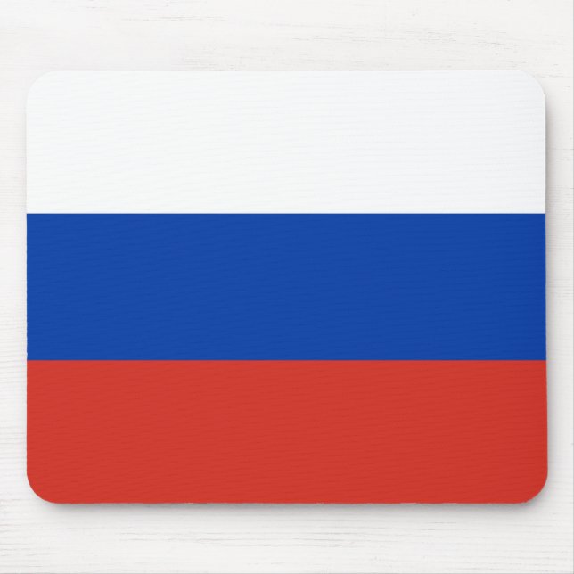 Tapis De Souris Drapeau de la Russie (Devant)