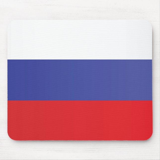 Tapis De Souris Drapeau de la Russie (Devant)