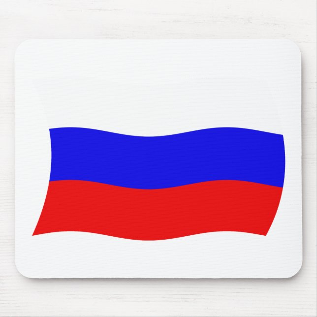 Tapis de souris Drapeau de la Russie (Devant)