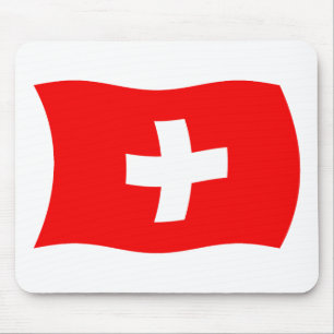 Tapis de souris Drapeau de la Suisse