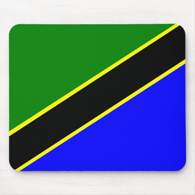 Tapis De Souris Drapeau de la Tanzanie (Devant)