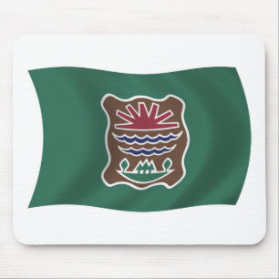 Tapis De Souris Drapeau de la tribu Abenaki Mousepad