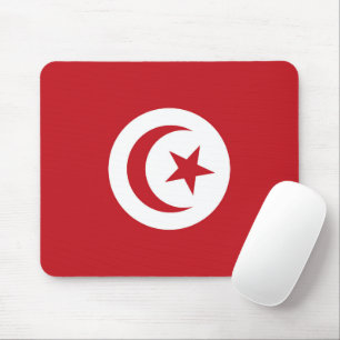 Tapis De Souris Drapeau de la Tunisie