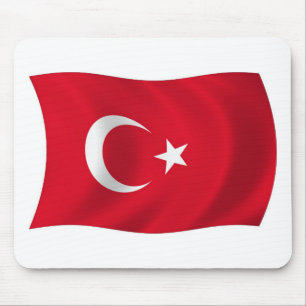 Tapis de souris Drapeau de la Turquie