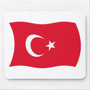 Tapis de souris Drapeau de la Turquie