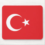 Tapis De Souris Drapeau de la Turquie<br><div class="desc">Proportion 2:3,  Drapeau de la Turquie</div>
