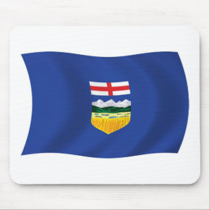 Tapis de souris Drapeau de l'Alberta