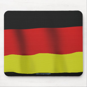 Tapis De Souris Drapeau de l'Allemagne Drapeaux du monde patriotiq