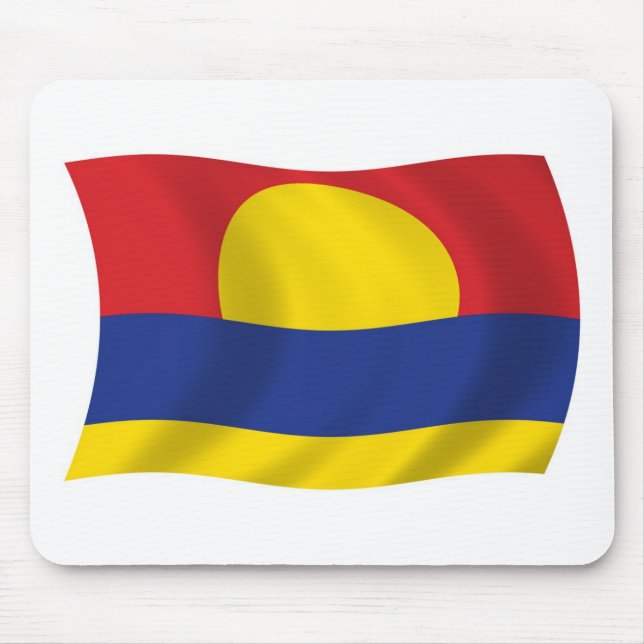 Tapis De Souris Drapeau de l'atoll de Palmyre Mousepad (Devant)