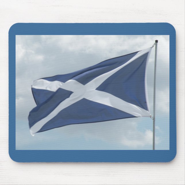 Tapis De Souris Drapeau de l'Ecosse Mousepad (Devant)