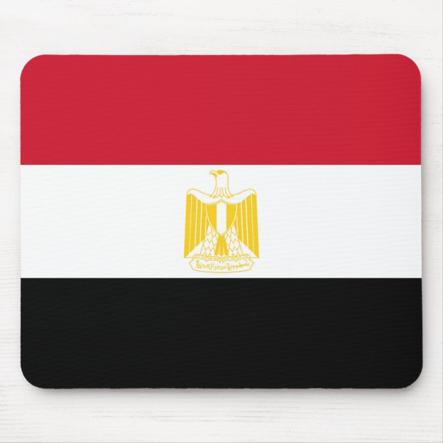 Tapis De Souris Drapeau de l'Égypte (Devant)