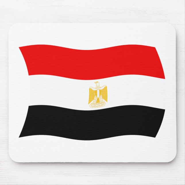 Tapis de souris Drapeau de l'Égypte (Devant)