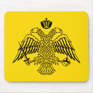 Tapis De Souris Drapeau de l'Empire byzantin