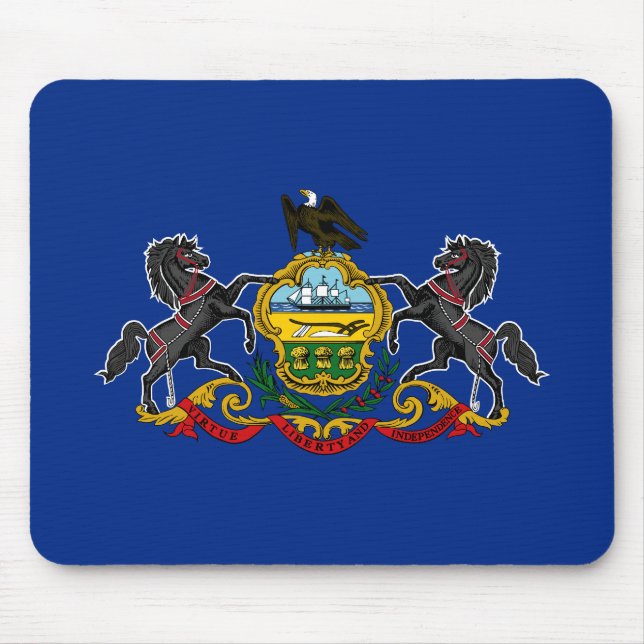 Tapis De Souris Drapeau de l'État de Pennsylvanie (Devant)
