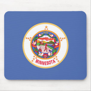 Tapis De Souris Drapeau de l'État du Minnesota