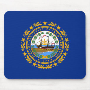 Tapis De Souris Drapeau de l'État du New Hampshire