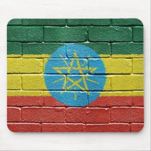 Tapis De Souris Drapeau de l'Ethiopie