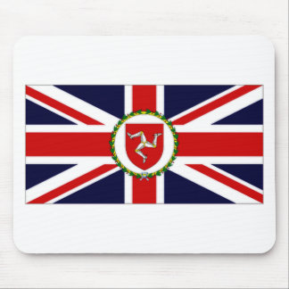 Tapis De Souris Drapeau de lieutenant le Gouverneur d'île de Man