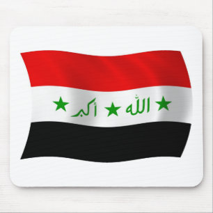 Tapis de souris Drapeau de l'Irak