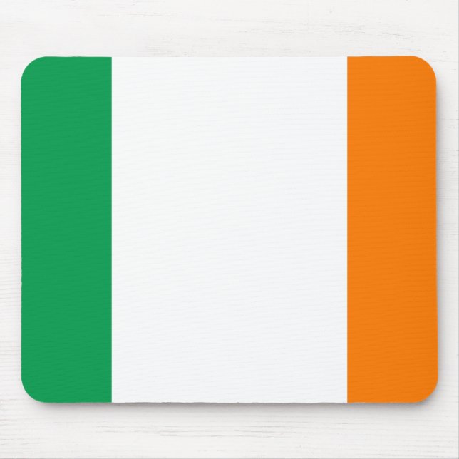 Tapis De Souris Drapeau de l'Irlande Mousepad (Devant)