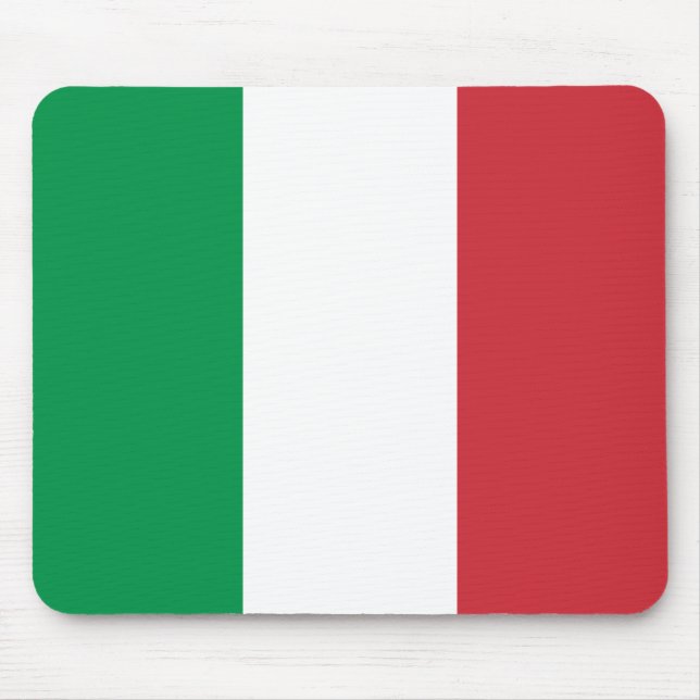 Tapis De Souris Drapeau de l'Italie (Devant)