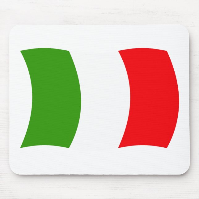 Tapis de souris Drapeau de l'Italie (Devant)