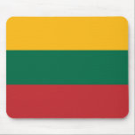 Tapis De Souris Drapeau de Lituanie patriotique<br><div class="desc">Drapeau patriotique de Lituanie.</div>