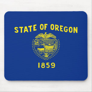 Tapis De Souris Drapeau de l'Oregon
