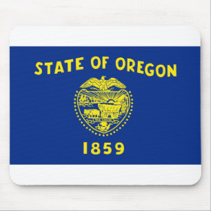 Tapis De Souris Drapeau de l'Oregon